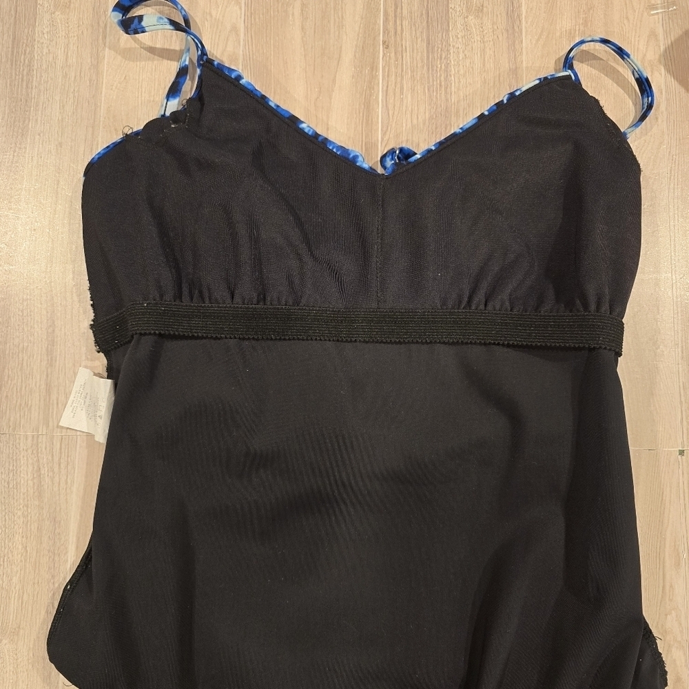 Magicsuit Blue Tide Tummy Control One Piece Open Back Swimsuit Size 10. - Picture 7 of 14